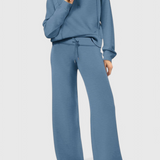 Berken Conjunto de Lounge de Dos Piezas de Manga Larga