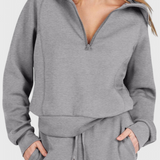 Berken Conjunto de Lounge de Dos Piezas de Manga Larga