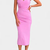 Iveta Vestido Sin Tirantes y Sin Espalda