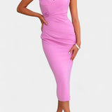 Iveta Vestido Sin Tirantes y Sin Espalda