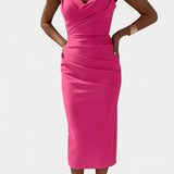 Iveta Vestido Sin Tirantes y Sin Espalda