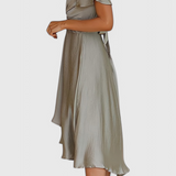 Franzi Vestido Elegante con Escote en V