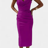 Iveta Vestido Sin Tirantes y Sin Espalda