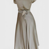 Franzi Vestido Elegante con Escote en V