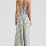 Mabel Vestido de Lentejuelas y Encaje Vintage