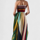 Leticia Vestido Largo con Caída Suave y Estilo Natural