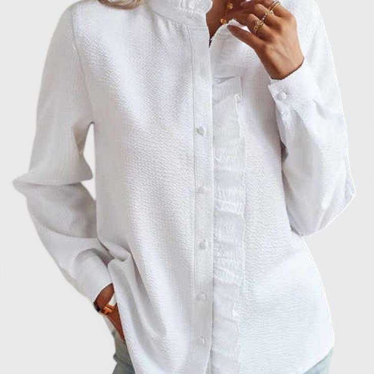 Lily Blusa de Declaración Rebelde